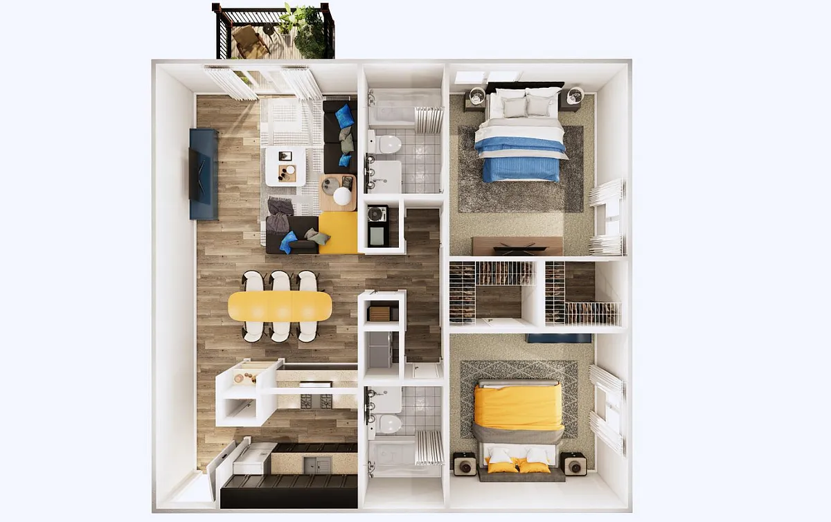 Floor plan E
