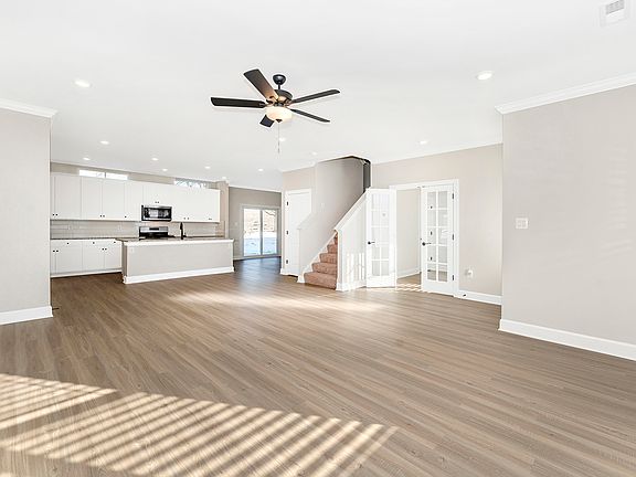 Windows let in lots of natural light