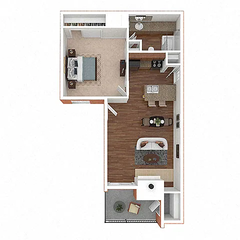 Floor plan A1A The Oxford