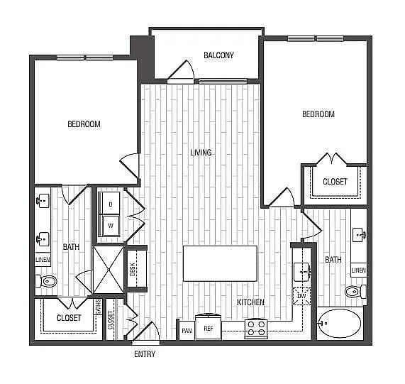 Floor plan B1