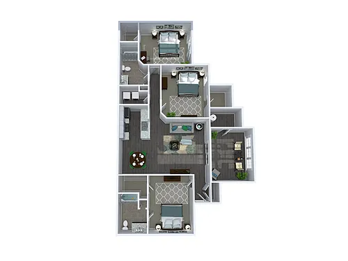 Floor plan C2pr - C2pr (3x2)
