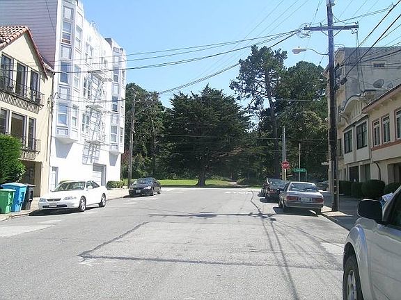 Looking out to GG Park