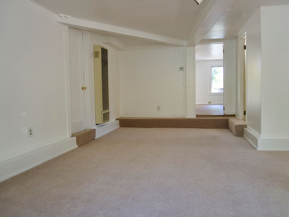Living room from front window