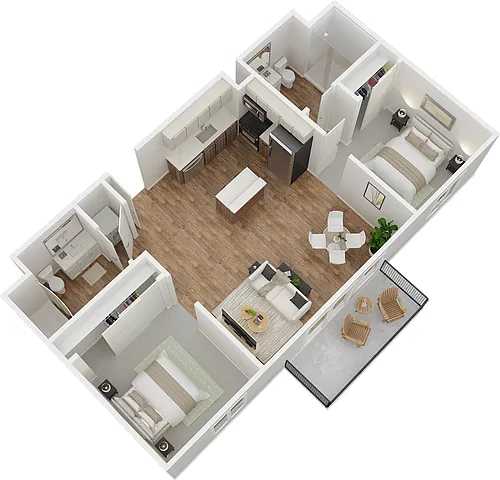 Floor plan The Vibe
