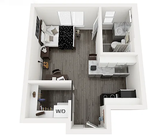 Floor plan Studio