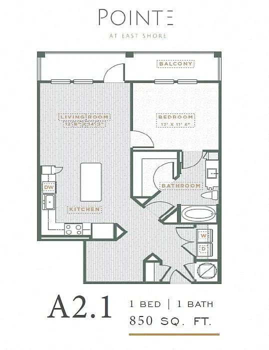 Floor plan A21