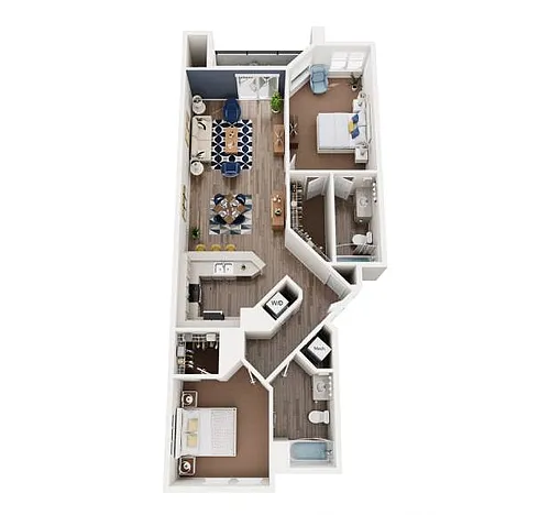 Floor plan The Serena