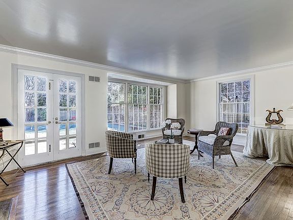 Large, sun-filled living room