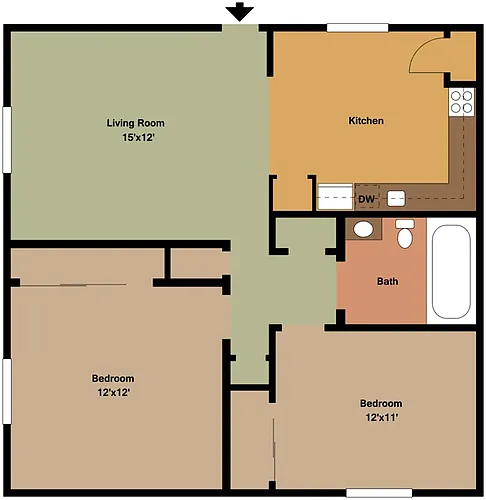 Floor plan 2X1