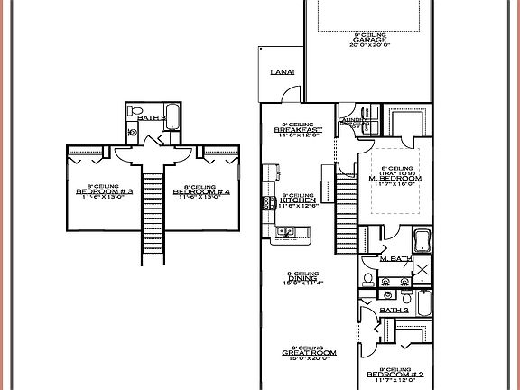 Tuscany Floorplan Flyer