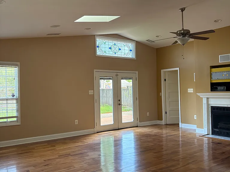 Skylights in Family Room