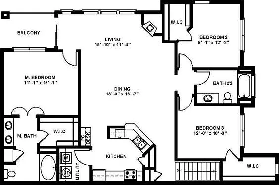 C1L: 3 bed 2 bath C1L: 3 bed 2 bath