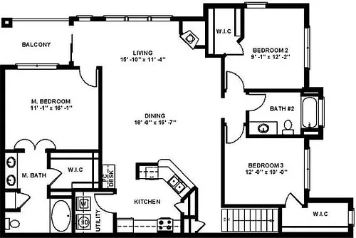 Floor plan C1L