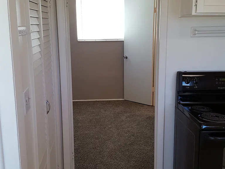 Kitchen facing bedroom #3