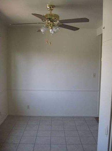 Dinning area with fan
