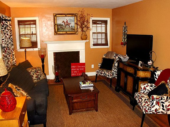 Living Room with Fireplace