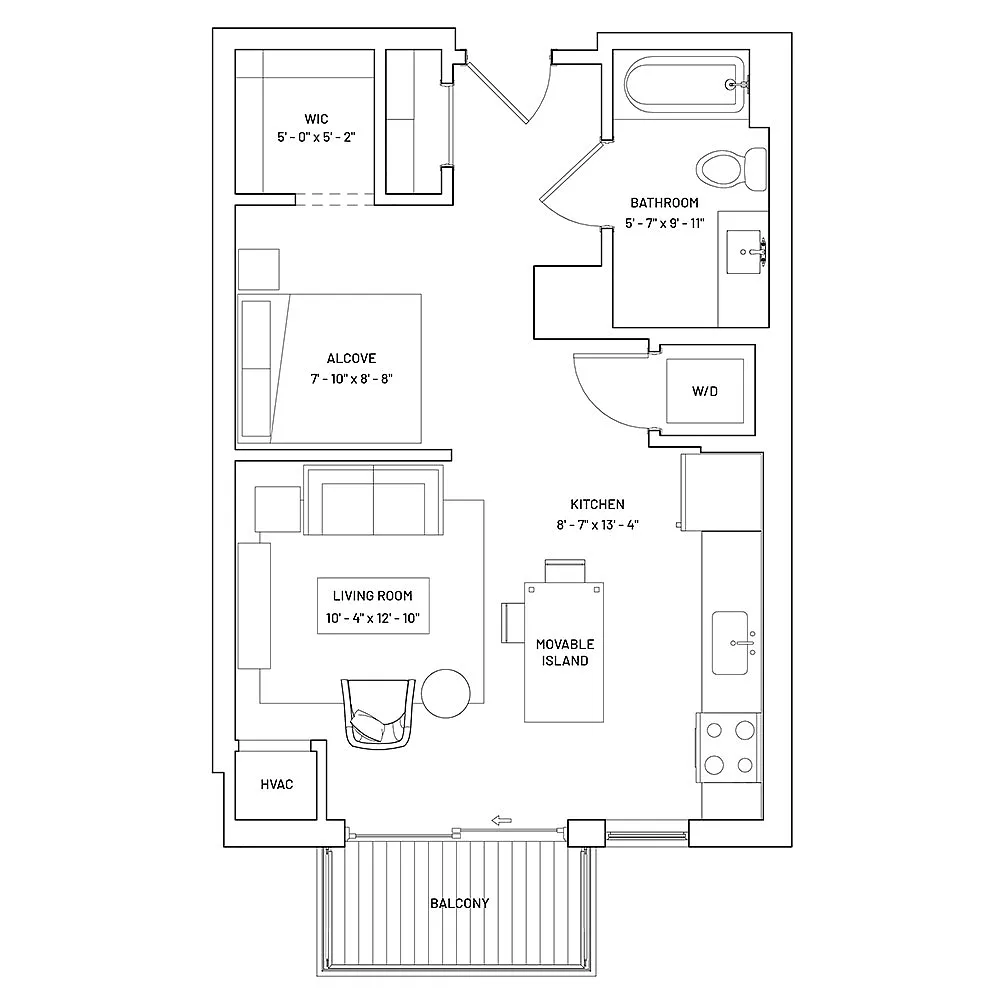 Floor plan Cove 5