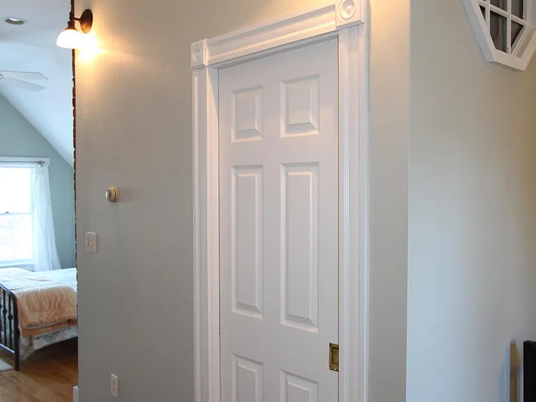 Master Bedroom. Pocket door to bathroom
