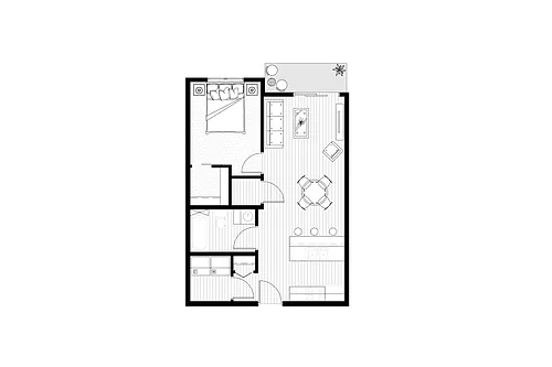 Floor plan 10-201
