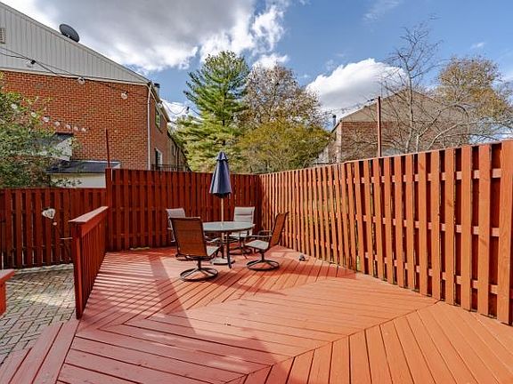 Private patio and deck
