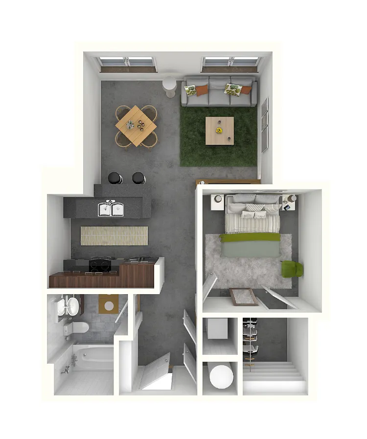Floor plan Moore