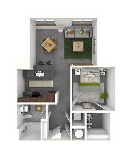 Floor plan Moore