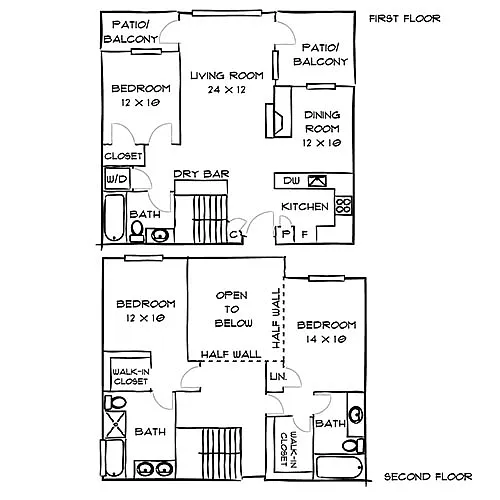 Floor plan Palermo Penthouse Premier