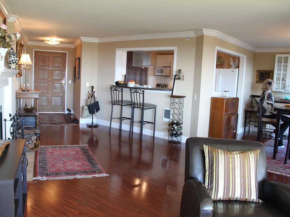 Front Door, Kitchen Counter