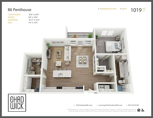 Floor plan B6-PH