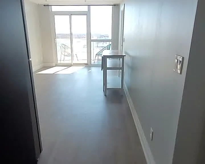 View from halway to living room