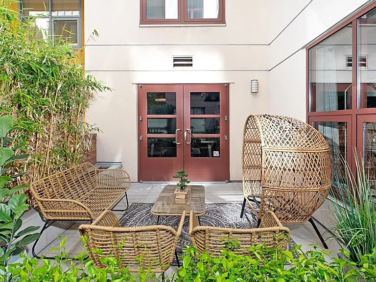Garden courtyard