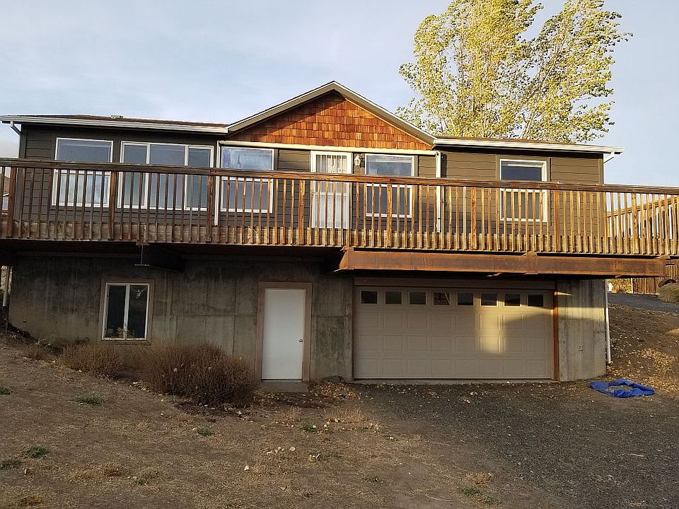 Large deck with valley views