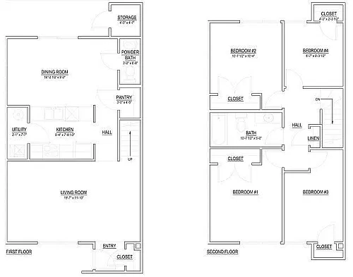 Floor plan 4X15
