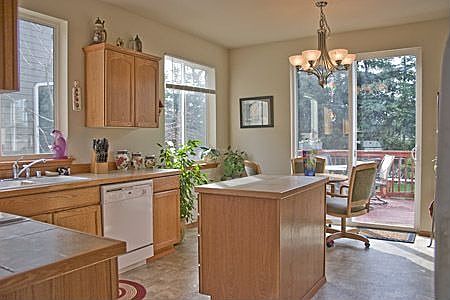 Lots of windows throughtout the house allow plenty natural light.