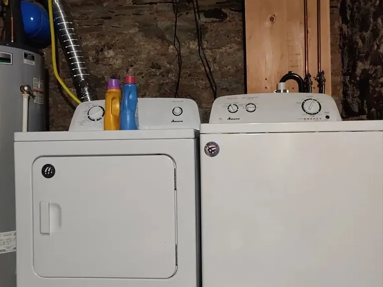 In unit Washer and dryer in the basement
