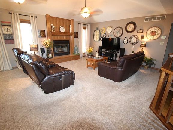 This is an inviting open floor plan!