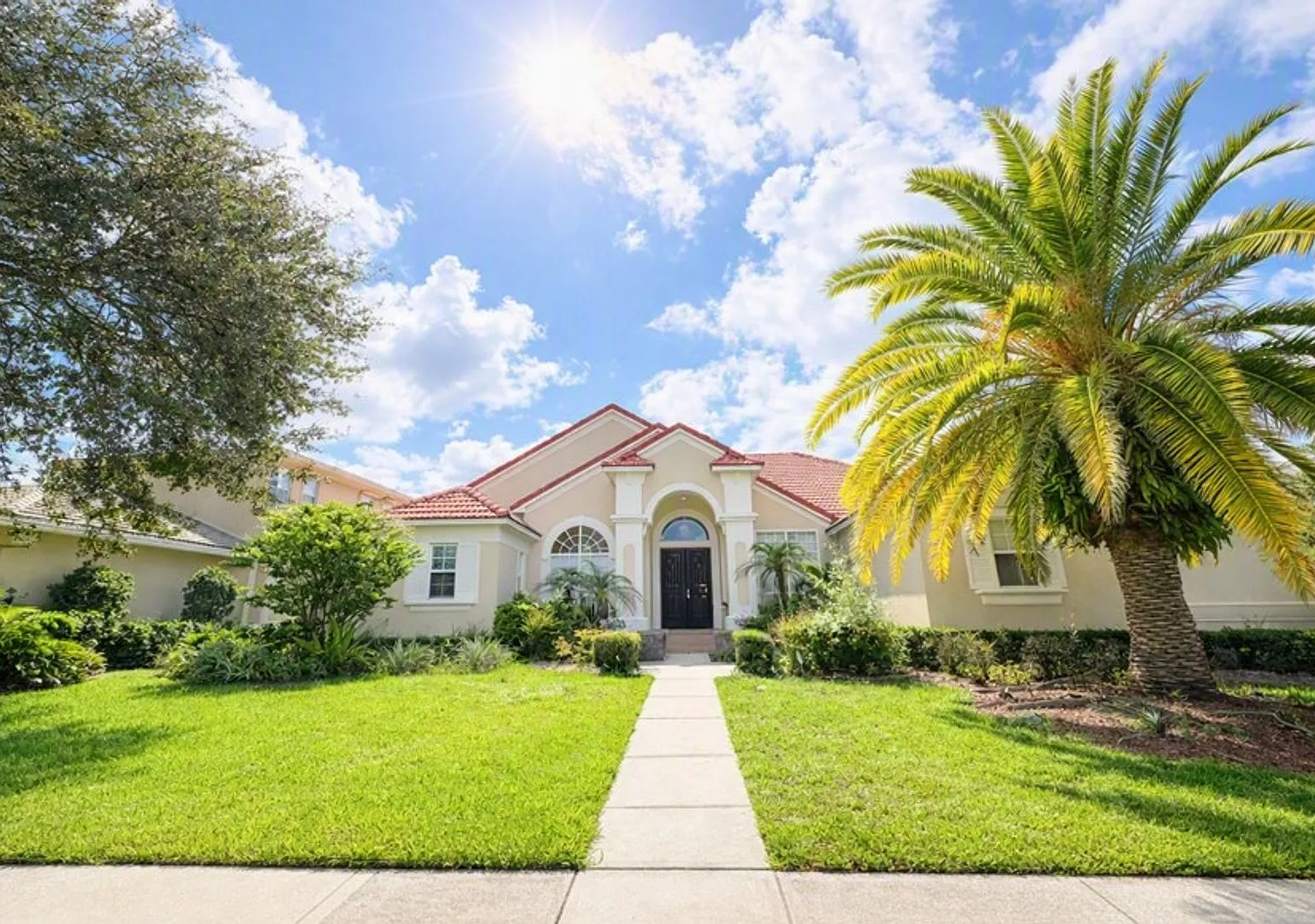 Golf-Front Mediterranean Pool Home in Gated Palma Vista | 4 Beds + 2,877 Sq Ft — Photo 1
