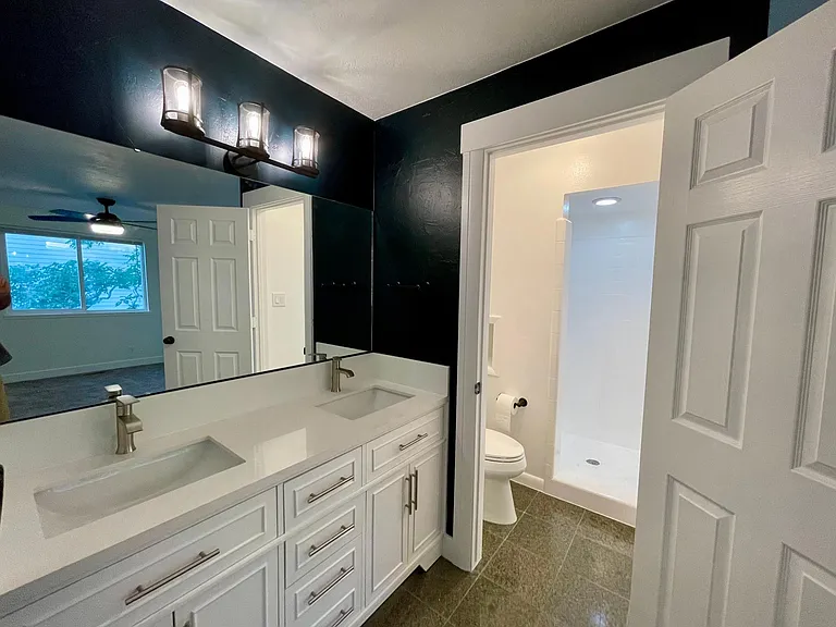Primary suite bathroom