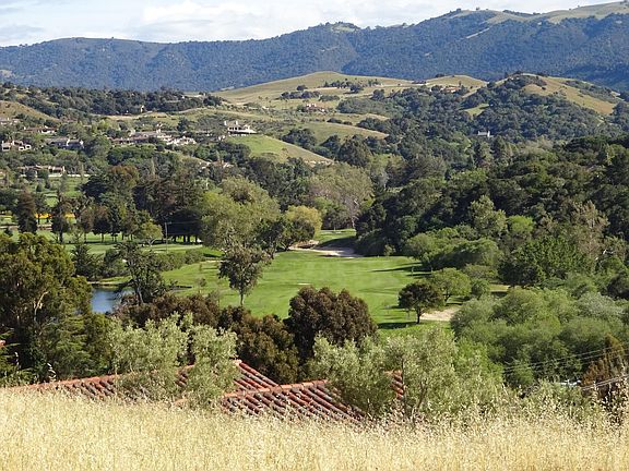 View from the living room, kitchen and front patio