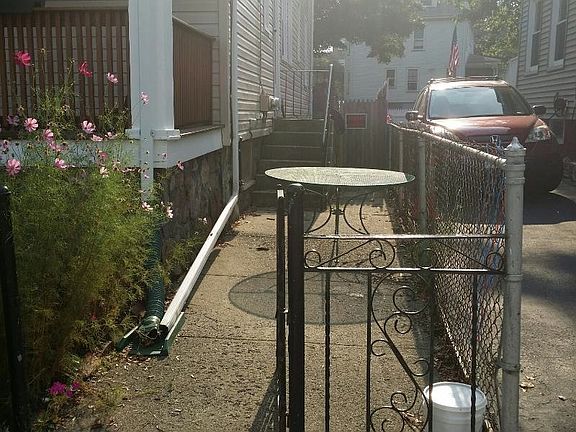 Side private entrance