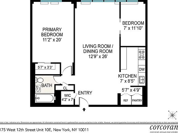2nd image of 175 W 12th St APT 10E
