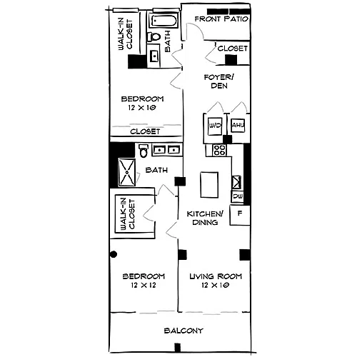 Floor plan The Park 2F