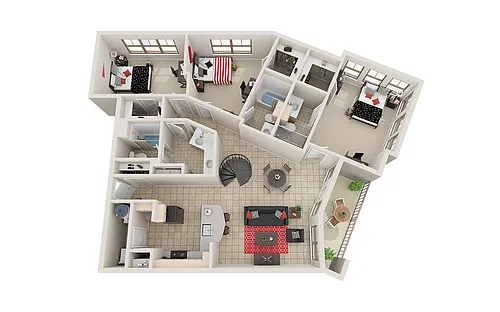 Floor plan C1