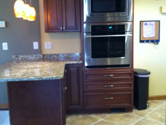 Microwave and Wall Oven
