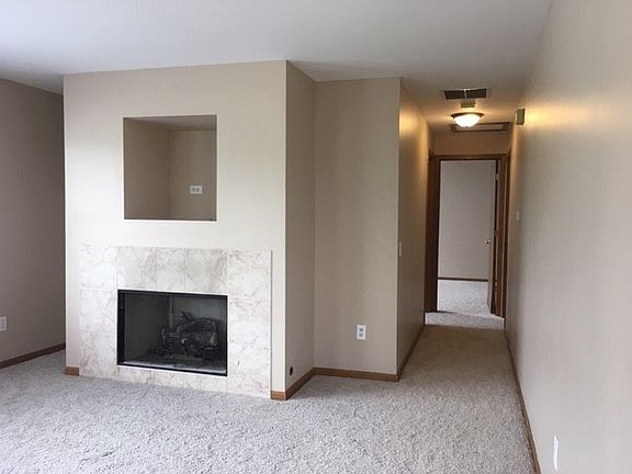 New carpet and paint. Gas fireplace