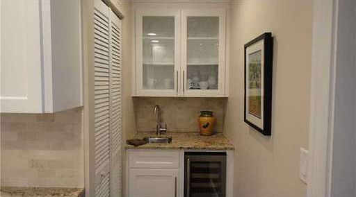 Downstairs Wet Bar in Kitchen