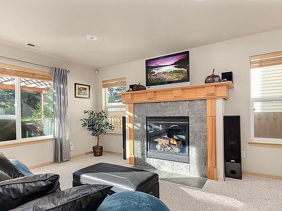 Gas Fireplace in the Great Room