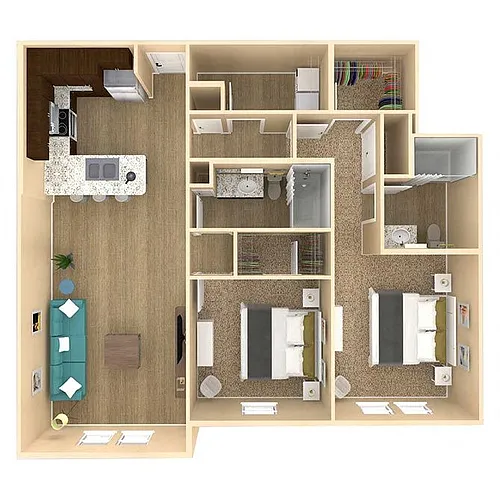 Floor plan Palm