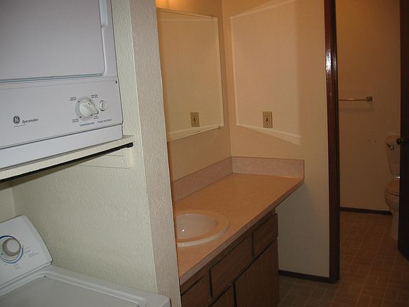 In unit washer and dryer