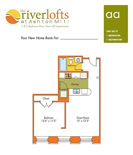 Floor plan AA